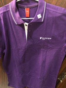 Purple Polo T-Shirt Large