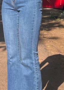 Flare Jeans - High Waist Denim