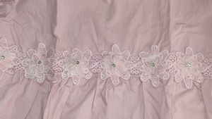 Cute Pink Top with Lace