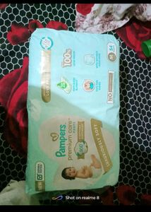 Pamper Premium Cear Diapers M Size