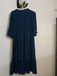 A Blue Colour Dress