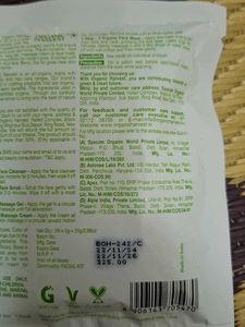 Organic Harvest Facial Kit