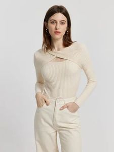 Criss Cross Knit Top