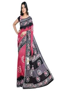 Elegant Batik Print Saree