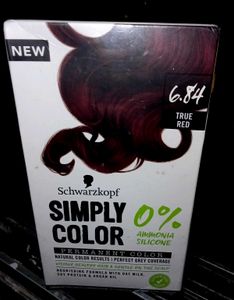 Schwarzkopf Simply Red Hair Colour 6.84