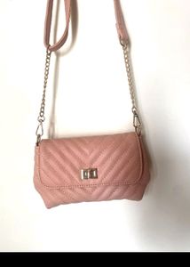 Stylish Pink Sling Bag For Girls