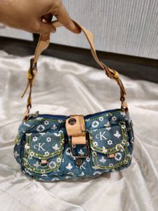 CK Denim Shoulder Bag