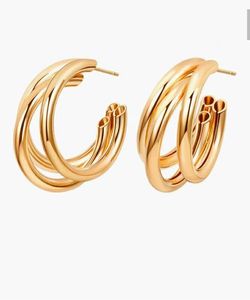 Gold Hoop Earrings