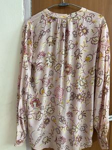 Marks &amp; Spencer Printed Pink Shirt