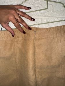 Beige Skirt