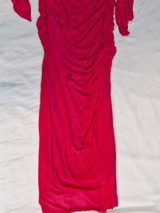 Super Flattering Ribbed SlitBodycon In Blush Pink?