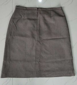 Houndstooth Mini Skirt