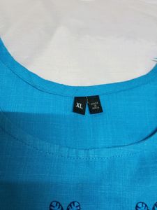CASUAL KURTA COMBO| DARK BLUE &amp;LIGHT BLU
