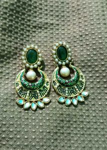 Kundan Earings Beautiful 😍