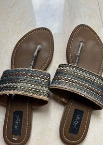 Party Wear Flat Sandel