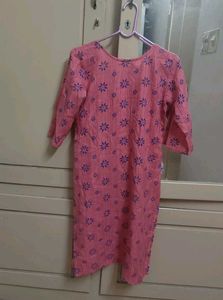 Pink &amp; Blue Pattern Kurti 🩷💙