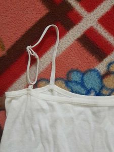 White Tank Top / Camisol