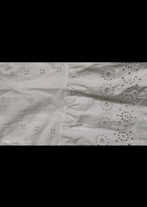 White Embroidered Top