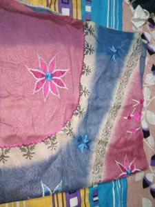 Embroidered Saree