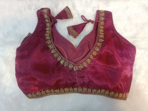 Elegant Maroon Blouse