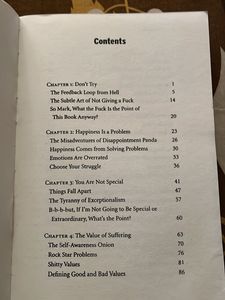The Subtle Art Of  Ot Giving A f*ck