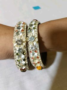 Set Of 2  Bangles &amp; Bracelets