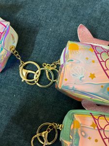 Holographic mermaid cute pouch