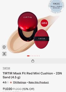 Tirtir foundation wrong shade i got and  regret