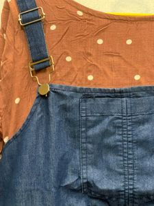 Denim Jumper Dress