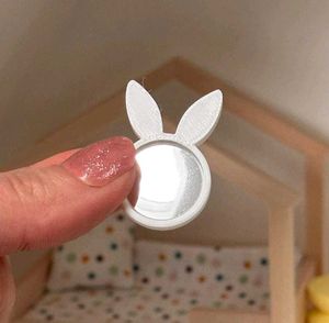 Miniature Dollhouse Mirrors 🌸