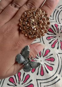 Statement Rings (Set of 2)