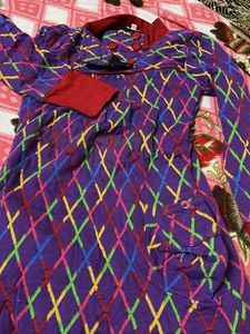 Colorful Patterned Sweater