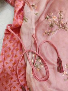 🌸 Beautiful Pink Kurta &amp; Pant Set 🌸