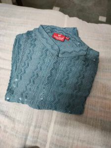 Multi &amp; Blue Kurta And Pant Pack Of 2