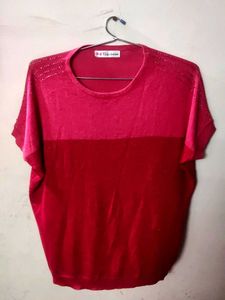 Blood Red Shaded Party Top❤️