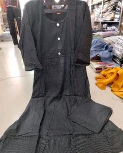beautiful daily wear kurti pant set