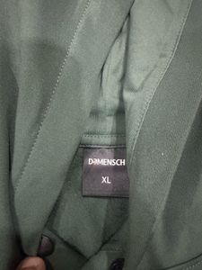 Damensch 2 set Hoodie green and orangish