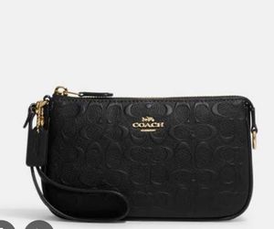 Coach Nolita - Black Engraved Shoulder Bag