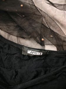 Missguided Off shoulder Crop