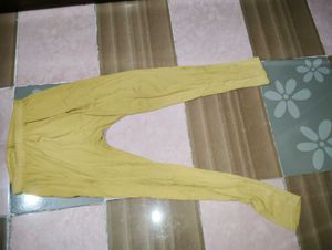 Yellow Printed Kurta Set
