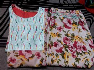 Floral KURTI SET