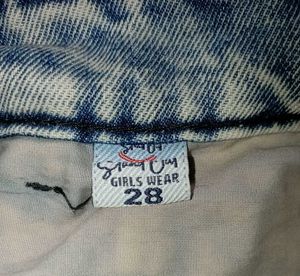 Light Blue Faded High Waisted Jeans