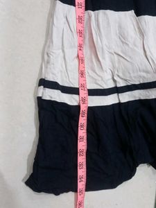 Cute Striped Fit &amp; Flare Dress