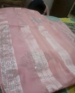 Elegant Pink Saree