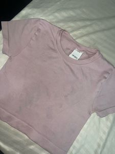 Cute Pink Crop Top