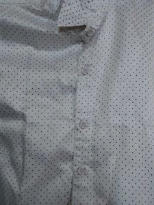 Polka Dot Button-Down