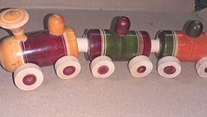 Chennpatna Wooden Toy Train