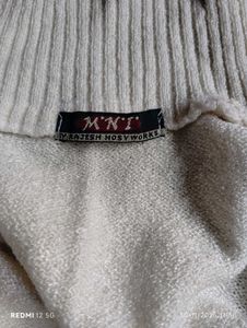 Winter Embroidered Floral Sweater