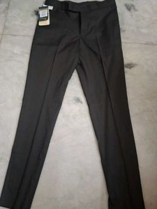 Men's Black Formal Trousers - New