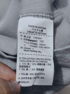 Nike Logo Sweatshirt Grey